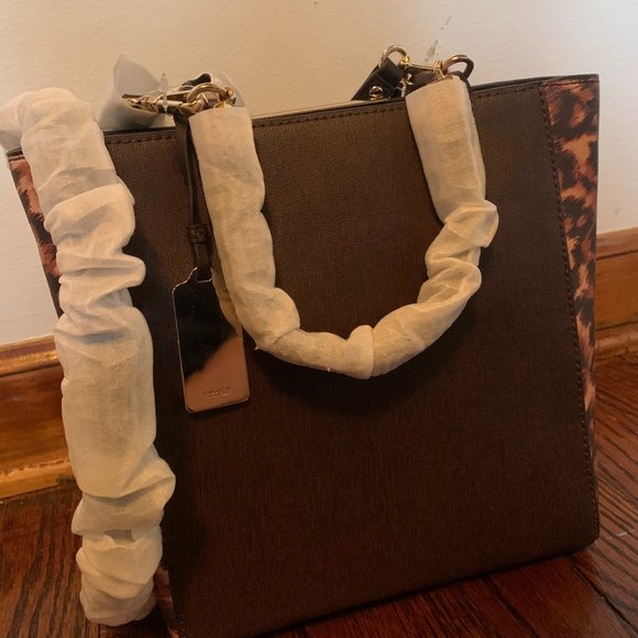 Coach Madison Colorblock Saffiano Leather Purse - Picture 2 of 3